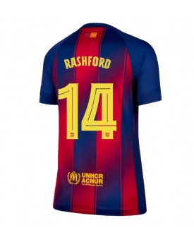 Billige Fotballdrakt Barcelona Marcus Rashford #14 Replika Hjemmedrakt Dame 2025-26 Kortermet Billige Fotballdrakt Barcelona Marcus Rashford #14 Replika Hjemmedrakt Dame 2025-26 Kortermet